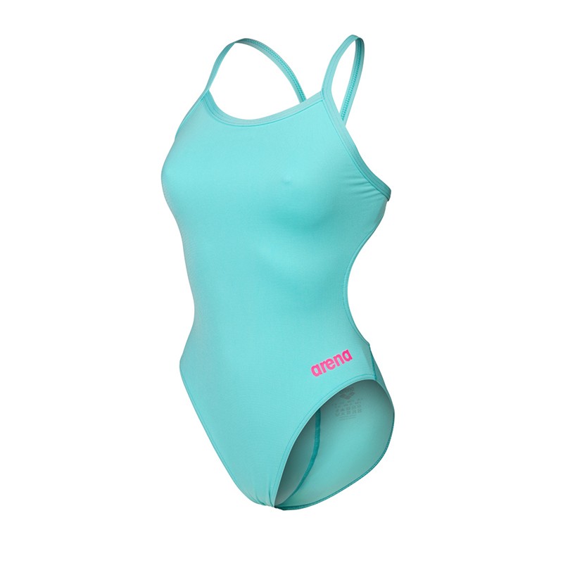 TEAM SWIMSUIT CHALLENGE SOLID  turquoise Color