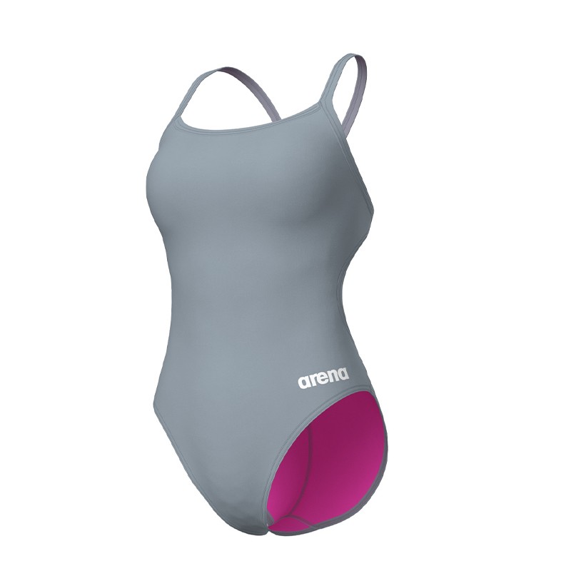 TEAM SWIMSUIT CHALLENGE SOLID Grey/grey Color