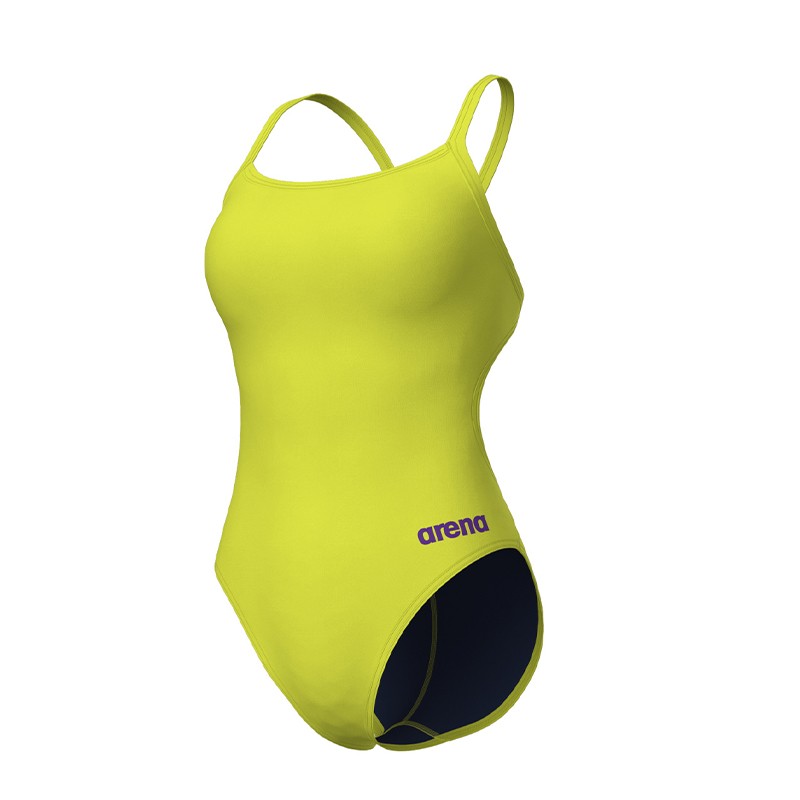 TEAM SWIMSUIT CHALLENGE SOLID - Soft Green Color