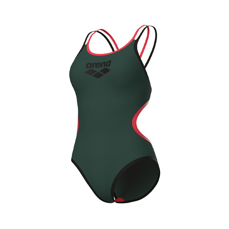 ONE DOUBLE CROSS BACK ONE PIECE  Green Color