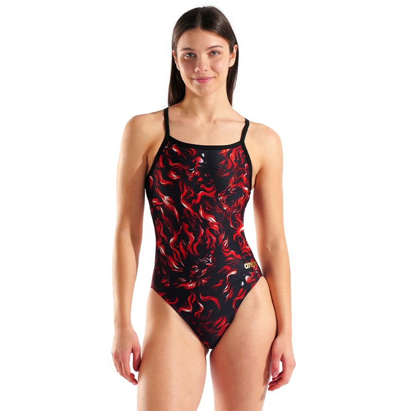 ARENA GRAPHIC SWIMSUIT CHALLENGE - INDOMITUS couleurs