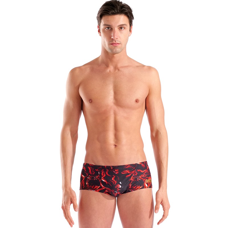 ARENA GRAPHIC SWIM LOW WAIST SHORT - INDOMITUS Color