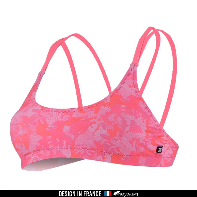 LAMIA TOP GIRLY - FEMME Rose couleurs