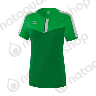 T-SHIRT SQUAD - LADIES fern green/smaragd/silver grey