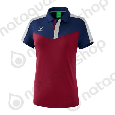 POLO SQUAD - LADIES new navy/bordeaux/silver grey