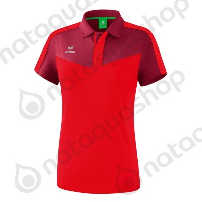 POLO SQUAD - LADIES burgundy/red