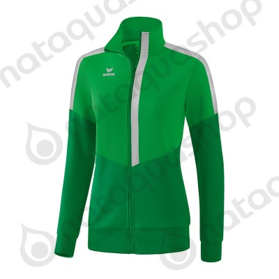 VESTE WORKER SQUAD - LADIES fern green/smaragd/silver grey