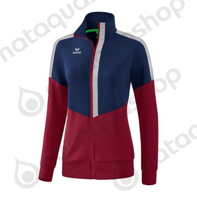 VESTE WORKER SQUAD - LADIES new navy/bordeaux/silver grey