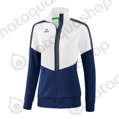 VESTE WORKER SQUAD - FEMME white/new navy/slate grey