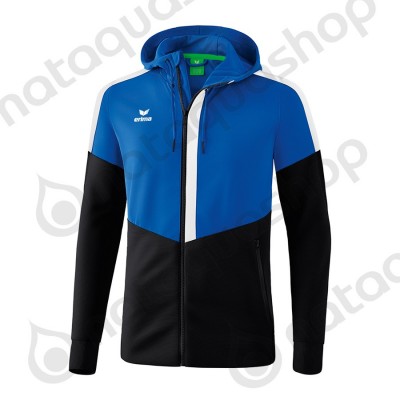 VESTE D'ENTRAINEMENT A CAPUCHE SQUAD - ADULT new roy/black/white