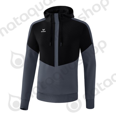 SWEAT A CAPUCHE SQUAD - JUNIOR black/slate grey