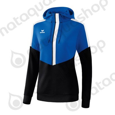 SWEAT A CAPUCHE SQUAD - LADIES new roy/black/white