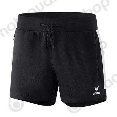 SHORT WORKER SQUAD - FEMME black/white