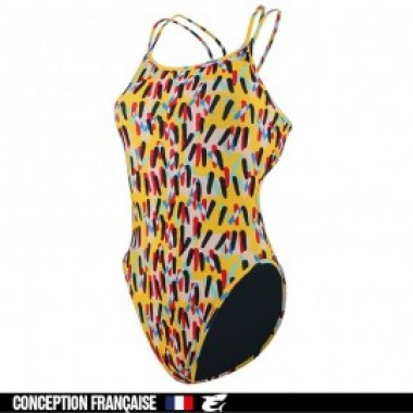 EVANS REVERSIBLE LOUMBA - FEMME yellow/black - photo 1