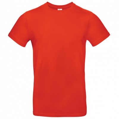 T-SHIRT FOR MEN BA220  Fire Red