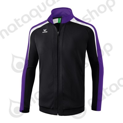 VESTE D'ENTRAINEMENT LIGA 2.0 - ADULT noir/dark violet/blanc