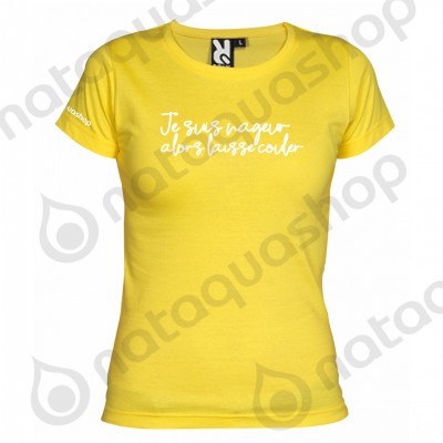 JE SUIS NAGEUR ALORS LAISSE COULER - FEMME PACK Yellow