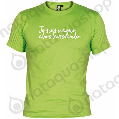 JE SUIS NAGEUR ALORS LAISSE COULER - HOMME PACK  Green