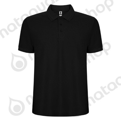 POLO PEGASO PREMIUM - HOMME NOIR 02