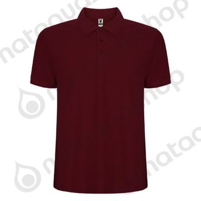 POLO PEGASO PREMIUM - HOMME GARNET 57