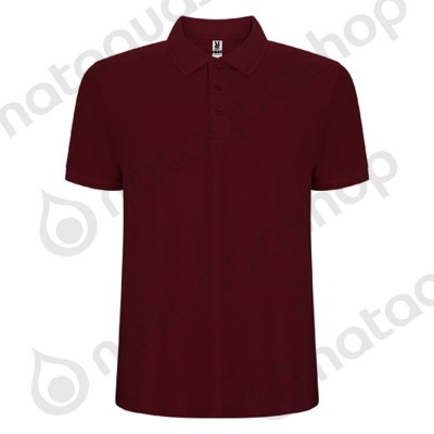 POLO PEGASO PREMIUM - HOMME GRENAT 57