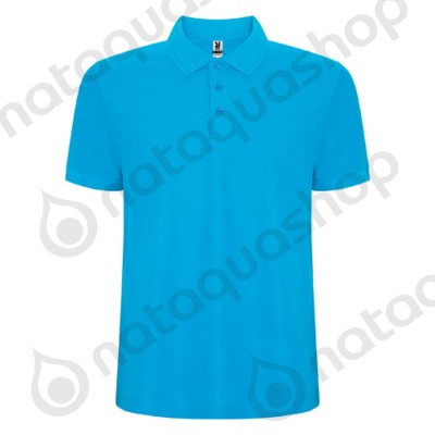 POLO PEGASO PREMIUM - ENFANT TURQUOISE 12