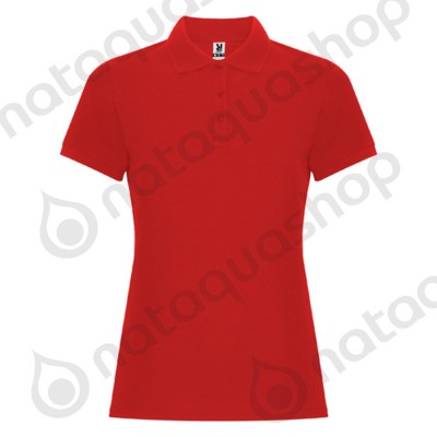 POLO PEGASO PREMIUM - FEMME ROUGE 60