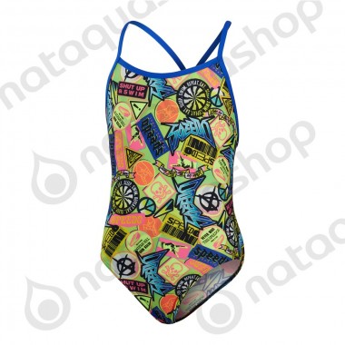 ECO+ COMIC CHAOS ALLOVER VBACK - FILLE