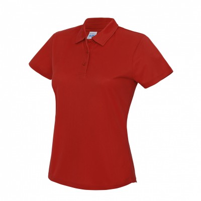 POLO JC045 - FEMME  Fire Red