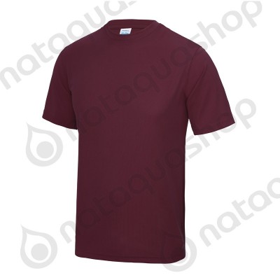 JC001 T-SHIRT COOL T Burgundy