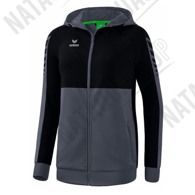 VESTE D'ENTRAINEMENT SIX WINGS A CAPUCHE - HOMME Slate grey/black