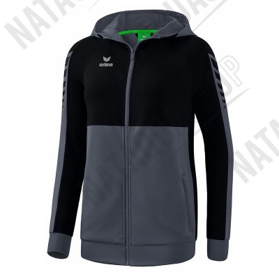 VESTE D'ENTRAINEMENT SIX WINGS A CAPUCHE - MAN Slate grey/black