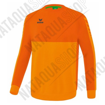 SWEAT-SHIRT SIX WINGS - ADULT New orange/Orange