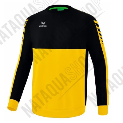 SWEAT-SHIRT SIX WINGS - ADULT yellow/black