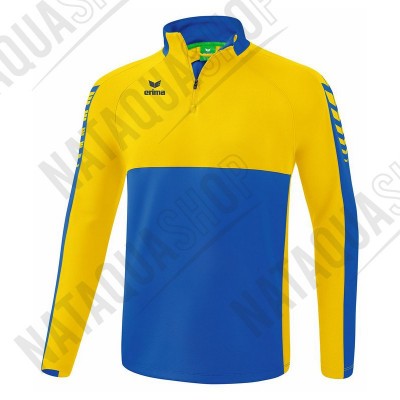 SWEAT D'ENTRAINEMENT SIX WINGS - ADULTE new royal/jaune