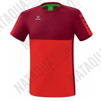 T-SHIRT SIX WINGS - JUNIOR Rouge/bordeaux