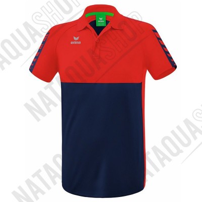 POLO SIX WINGS - HOMME new navy/red