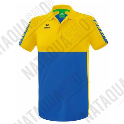 POLO SIX WINGS - MEN new royal/jaune