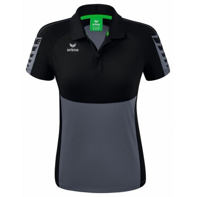 POLO SIX WINGS - FEMME Slate grey/black