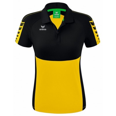 POLO SIX WINGS - FEMME Jaune/Noir