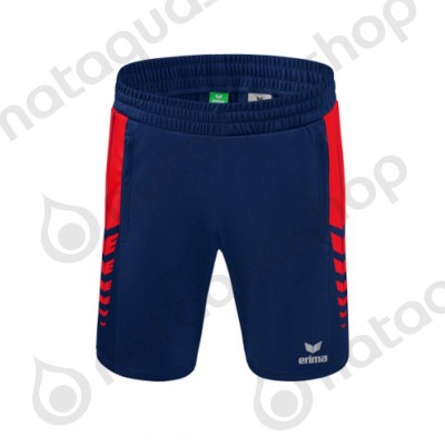 SHORT WORKER SIX WINGS - HOMME new navy/red