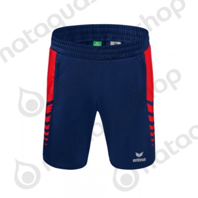 SHORT WORKER SIX WINGS - MEN new navy/red