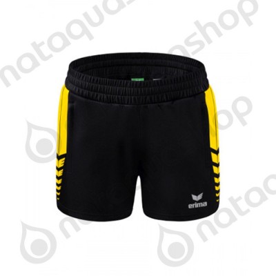 SHORT WORKER SIX WINGS - FEMME Black/yellow