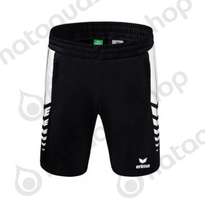 SHORT WORKER SIX WINGS - JUNIOR black/white