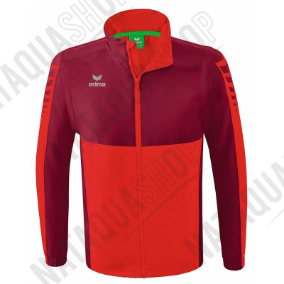 VESTE SIX WINGS AVEC MANCHES AMOVIBLES - ADULTE Red/bordeaux