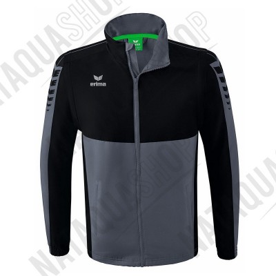 VESTE SIX WINGS AVEC MANCHES AMOVIBLES - ADULT Slate grey/black