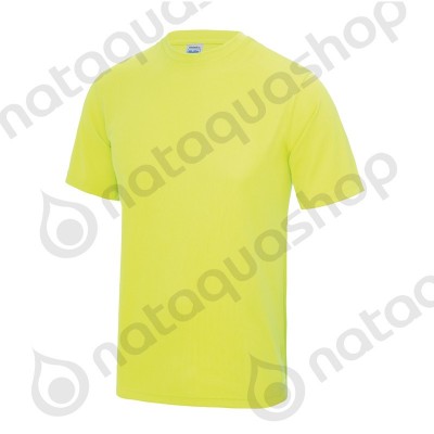 T-SHIRT JC01J - JUNIOR Electric Yellow