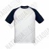 Blanc/bleu marine