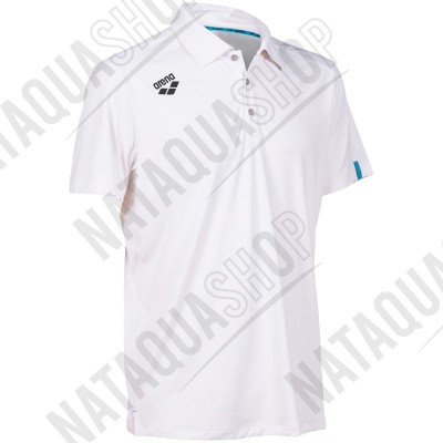 TEAM SOLID POLO - UNISEXE White