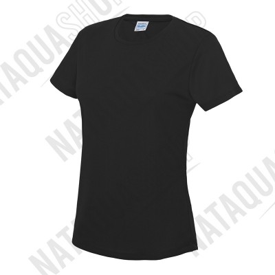 T-SHIRT FEMME - JC005  Jet Black